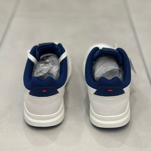 NEW Easy Spirit x Denise Austin Dilli Pickleball White / Blue Sneakers- Size 8W - Picture 5 of 10